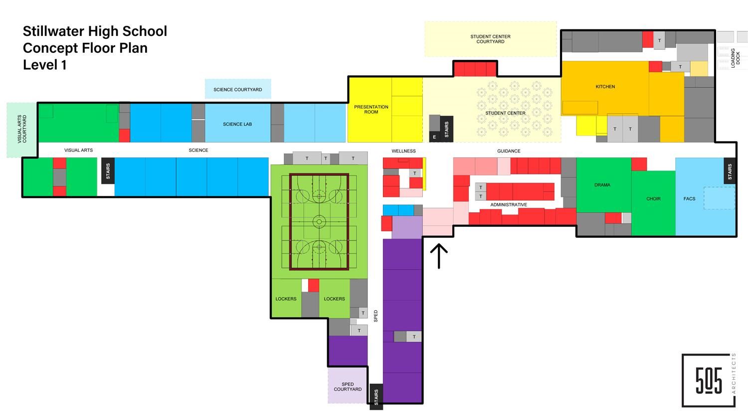SHS Concept Floor Plan Level 1